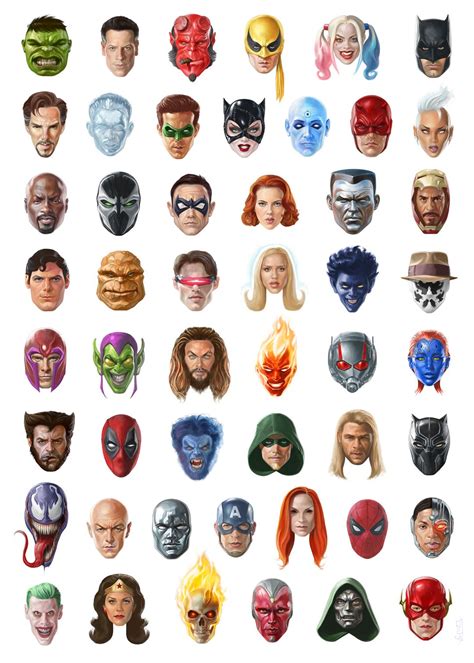 Comicsmovietv Faces Marvel Comics Art Marvel Heroes Superhero Comic