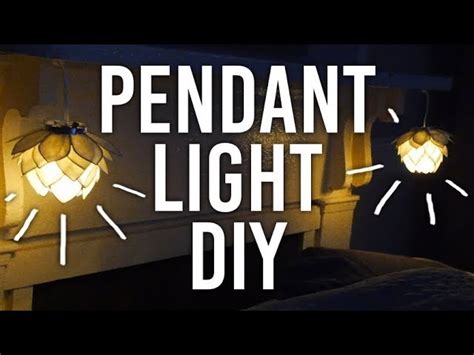 How To Make Pendant Light Diy