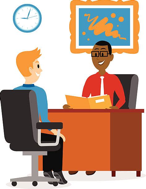 Royalty Free Job Interview Clip Art Vector Images And Illustrations Istock