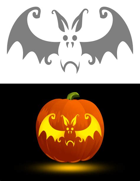 Halloween Stencils Bats