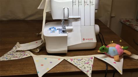 My Quick Bunting Overlocker Project 🎄 Abis Den ️🧵🌸 Youtube