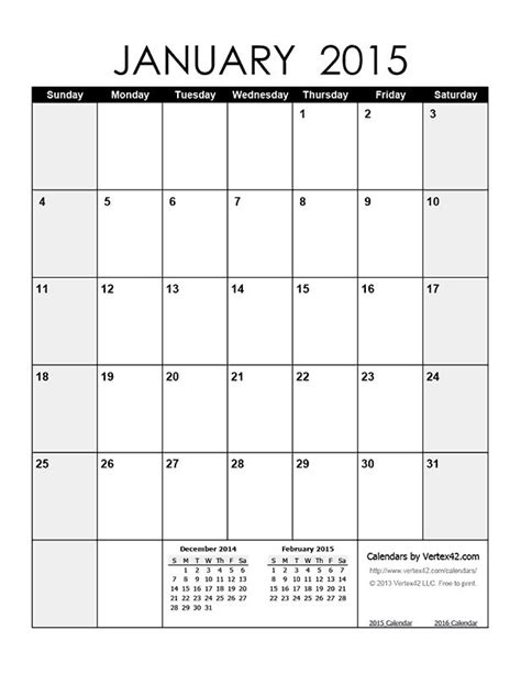 Download Printable Calendar