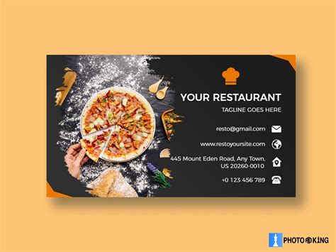 Free Psd Restaurant Business Card Template Artofit