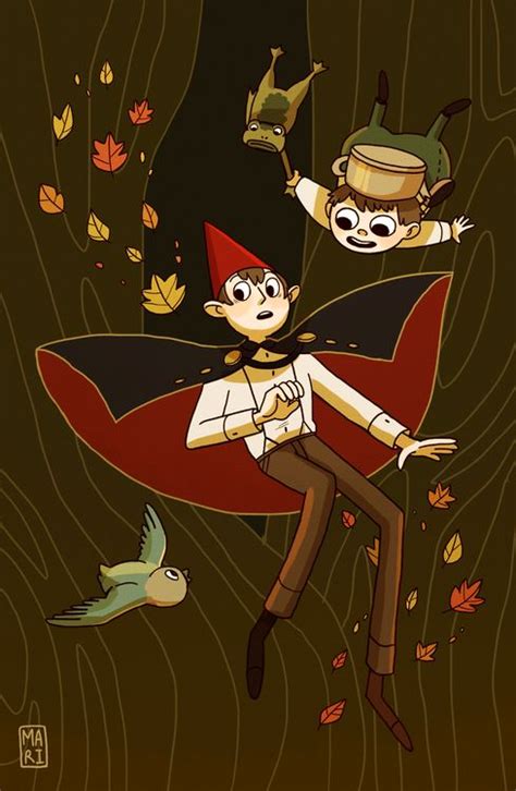 Over The Garden Wall Wirt Greg Beatrice And Greg´s Frog Over The Garden Wall Garden Wall Wall