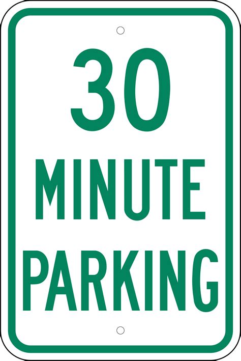 Printable Parking Signs Print Parking Signs Clipart B