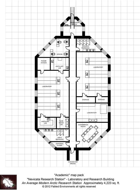 Here are the 10 best military bases overseas they are also incredibly technologically advanced — with apartments that lock electronically, have wired intercom systems, and heated floors. Modern Floorplans: Arctic Research Station - Fabled ...