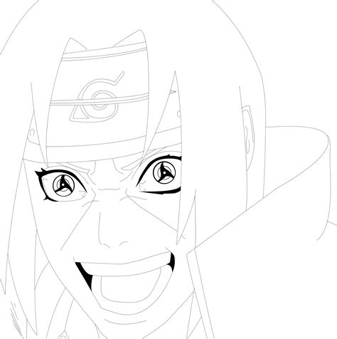 ️itachi Coloring Pages Free Download