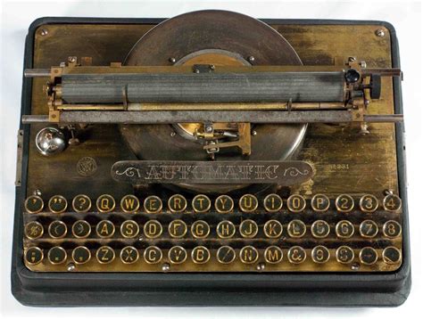 A Masterpiece Of 19th Century American Typewriter Manufacturing Collectors Weekly