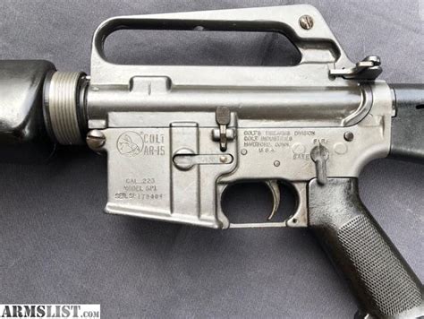 Armslist For Sale Original Pre Ban Colt Ar 15 Sp1 223 R6000