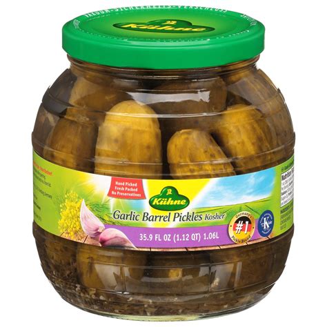 Kuhne Garlic Barrel Pickles Shop Vegetables At H E B
