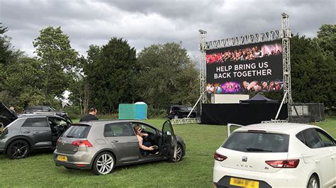 Drive In Outdoor Cinema Screens Led Screen Hire Yslv