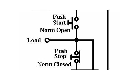 relay latching circuit diagram