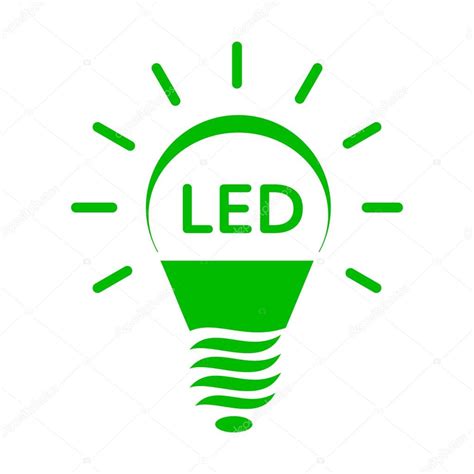 Shining Led Bulb Light Icon Simple Style — Stock Vector © Juliarstudio