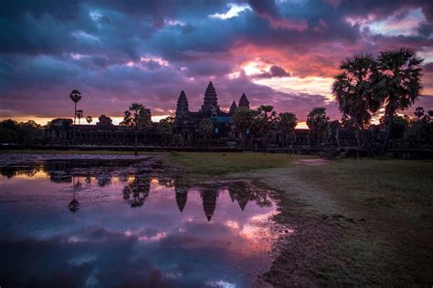 Amazing Places To Travel Angkor Wat Temple In Siem Reap Cambodia