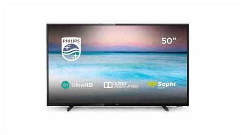 Philips 50pus6504 12 50 Inch 4k Uhd Smart Tv Top Up Tv Best Television Deals