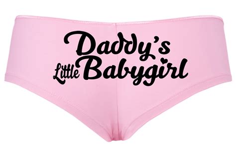 Daddys Little Baby Girl Owned Slave Boy Short Underwear For Daddys