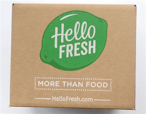 Hello Fresh Subscription Box Review Coupon February 2017 Msa