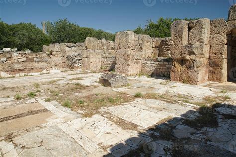 Hadrianic Baths In Aphrodisias Ancient City In Aydin Turkiye 16706581