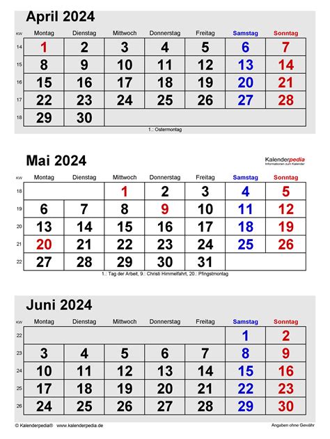 Kalender Mai 2024 Als Pdf Vorlagen