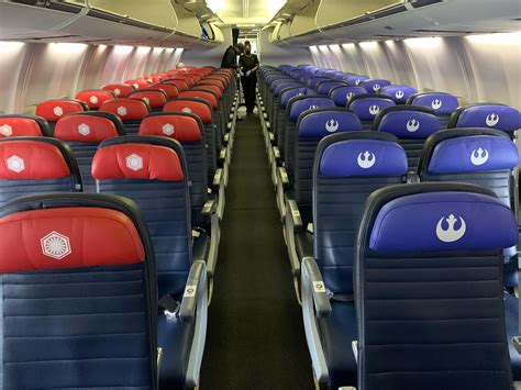 i rode in the united airlines star wars plane over the weekend for a trip to costa rica r