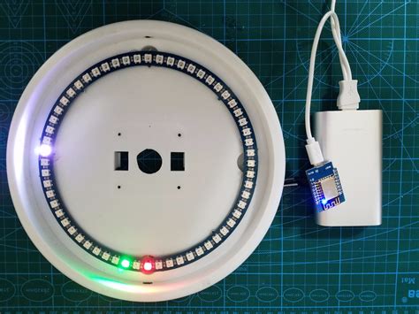 Neopixel Ntp Clock Using Esp8266 4 Steps With Pictures Instructables
