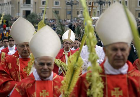 Pope Leads Palm Sunday Procession At Vatican