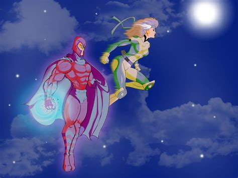 Magneto And Rogue Collab By Toneyhadnotjr On Deviantart
