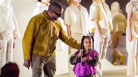 North West And Her Singing Stole The Show At The Yeezy Season 8