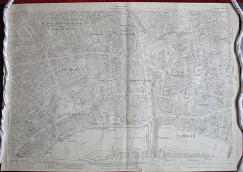 Ordnance Survey Map City Of London Books Pbfa