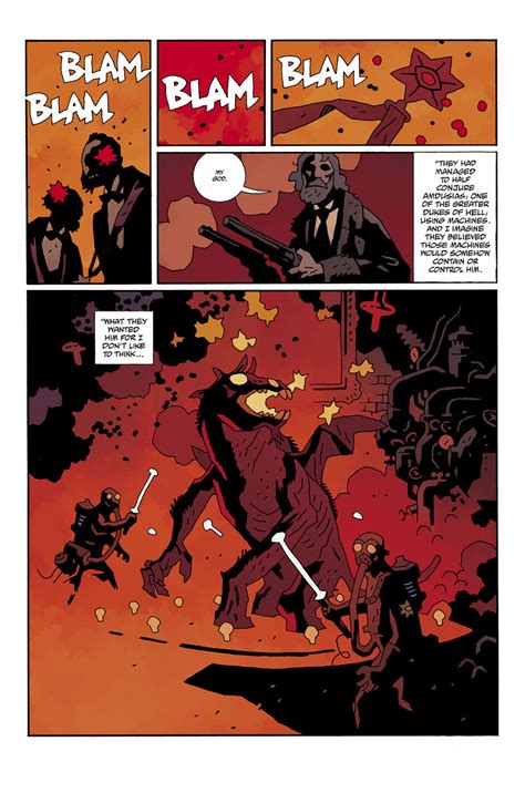 Hellboy Week The Color Of Hell With Dave Stewart 13th Dimension