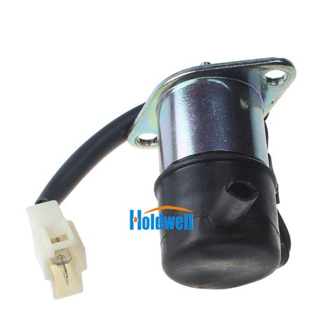 Holdwell Fuel Solenoid 16271 60012 For Kubota Zd326hl Zd326p Zd326rp