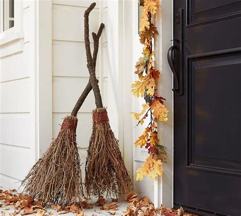 Lit Dancing Broom In Brown