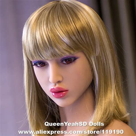 Head For Silicone Real Sex Dolls Oral Love Doll Heads Sexy Toys Can Fit For Body From 140cm To