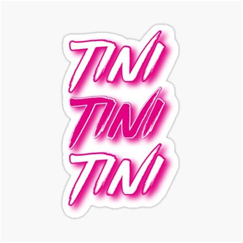 Tini Tini Tini 2 Pink Sticker For Sale By Tinispieterse Redbubble