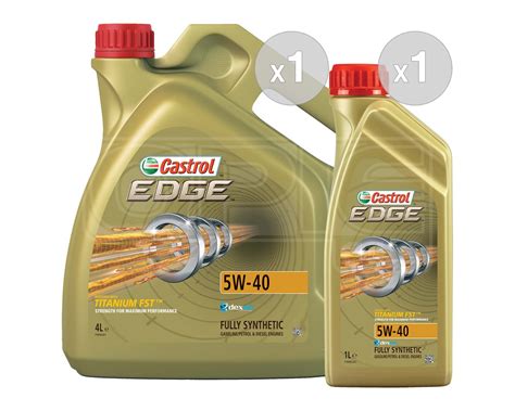 Buy Castrol Edge Titanium W Fst Fully Synthetic Car Engine Oil