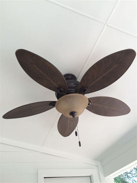 Leaf Ceiling Fan Texture Cute For A Sunroom Covered Patio Ceiling