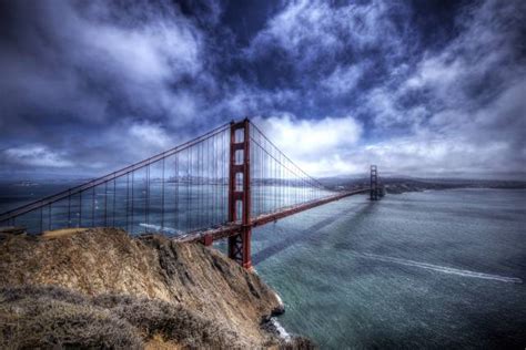 Tapeta Na Monitor Města Golden Gate Golden Gate Bridge Kalifornie