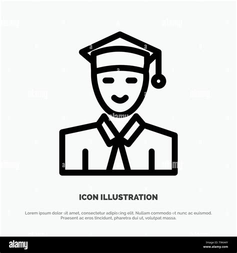 Graduate Student Icon Vector Vectors Hi Res Stock Photography And