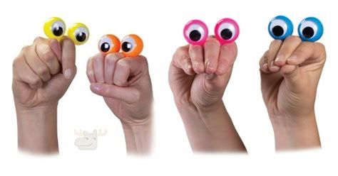 Baker Ross 6 Pack Finger Spies With Wiggle Eyes Only 8 Amazonca