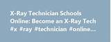 Online Schools For X Ray Technicians Photos