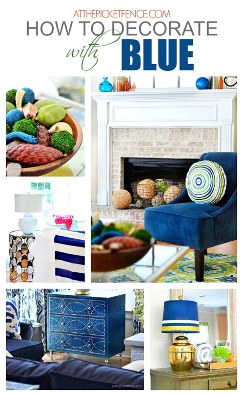 Great news!!!you're in the right place for dark blue home decor. Blue Home Decor Ideas …I've got the blues! - At The Picket ...
