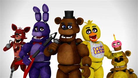 Personajes De Five Nights At Freddys Theneave
