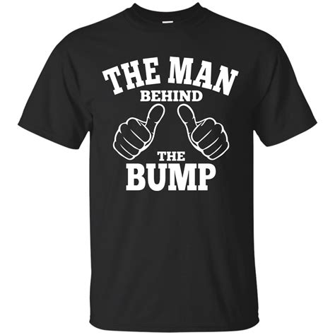 19 The Man Behind The Bump Mens T Shirt Day T Shirt