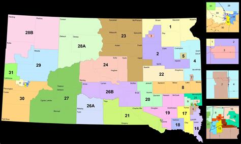 Sd Voting Districts Map