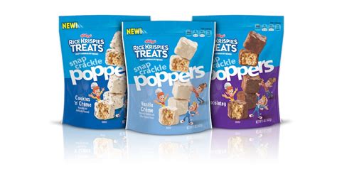 Kelloggs Snap Crackle Poppers Are Mini Rice Krispies Treats Youre