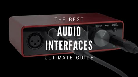 12 Best Audio Interfaces 2024 Top Picks For Home Studio Hsr