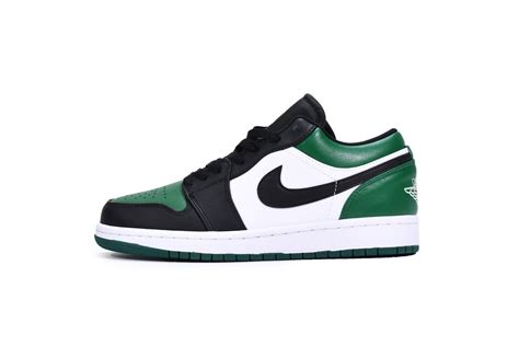 Air Jordan 1 Low Green Toe 553558 371 Tony Shoe