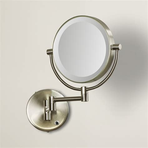 Varick Gallery Howell Lighted Wall Mount Mirror And Reviews Wayfair