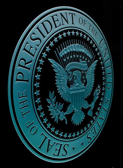 Us Presidential Seal Signs Sans Soucie