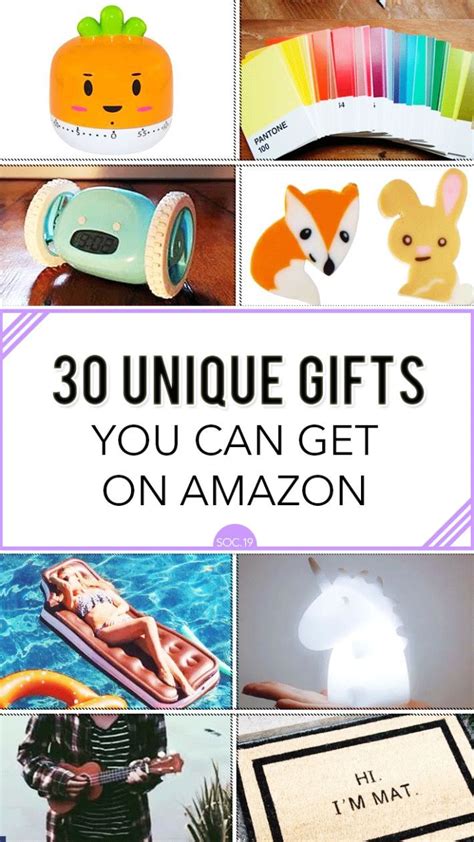 But when products make our amazon gifts under $50 list, you know it's not only going to be a cool and unique gift that'll bring joy, but one that doesn't break the bank. 30 Unique Gifts You Can Get On Amazon - Society19 | Amazon ...